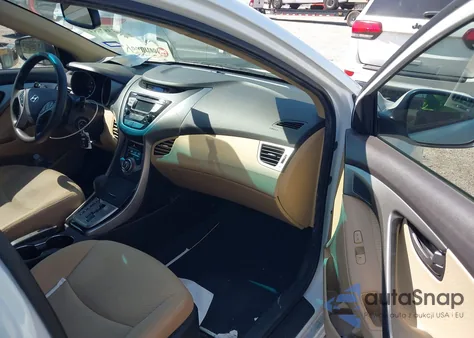 2013 Hyundai Elantra Gls z USA, uszkodzony, nr VIN 5NPDH4AE8DH287169